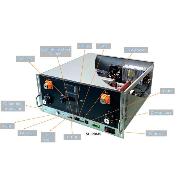 Литий-ионный аккумулятор BMS GCE высоковольтный BMS 255S 816V 400A для UPS ESS с системы хранения солнечной энергии решетки