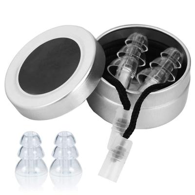 Cnc Aluminum Ear Plugs Metal Case Parts Key Chain Plug Earplugs Keychain