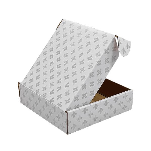 Livraison Expédition Carton Boîtes de colis Carton de papier pliable Carton kraft carton ondulé boîte de colis blanche