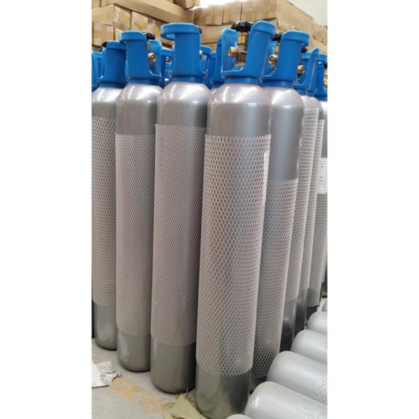 Armazenamento de gás industrial 4L 8L 10L 15L 20L cilindro de gás CO2 com altura 250-2000mm