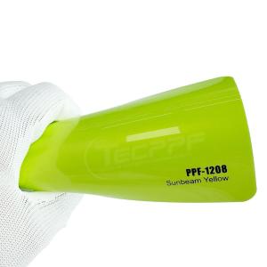 Sunbeam Yellow Color Paint Protection Film Heat Healing With Polymeric