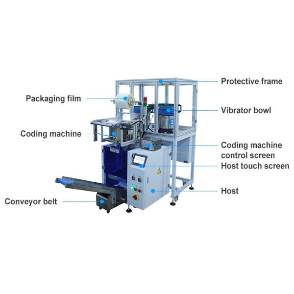 Nut Bolt Washer Screw hardware packaging Machine Counting Packaging Machine