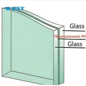 Thermochromic PVB Glass Interlayer Sound Insulation Long Lasting For Commercial