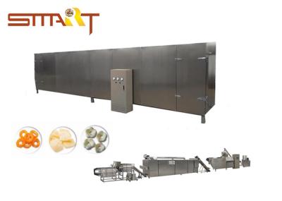 Tipo completo máquina/sopro da automatização da extrusora do alimento de petisco que faz a máquina