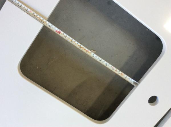 Stone Top Quartz Bathroom Vanity Tops , Customized Solid Surface Vanity