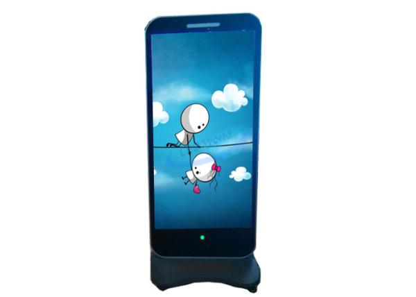 55 Inch Outside Digital Signage Sliver / Black / Golden Color For Advertising