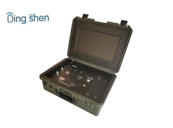 Long Range Outdoor COFDM Wireless Video Receiver HD AV Receiver with 17 inch Monitor