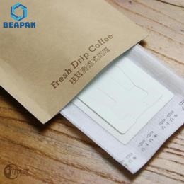 Земная сумка кофе потека уха смертной казни через повешение ткани кофе не сплетенная