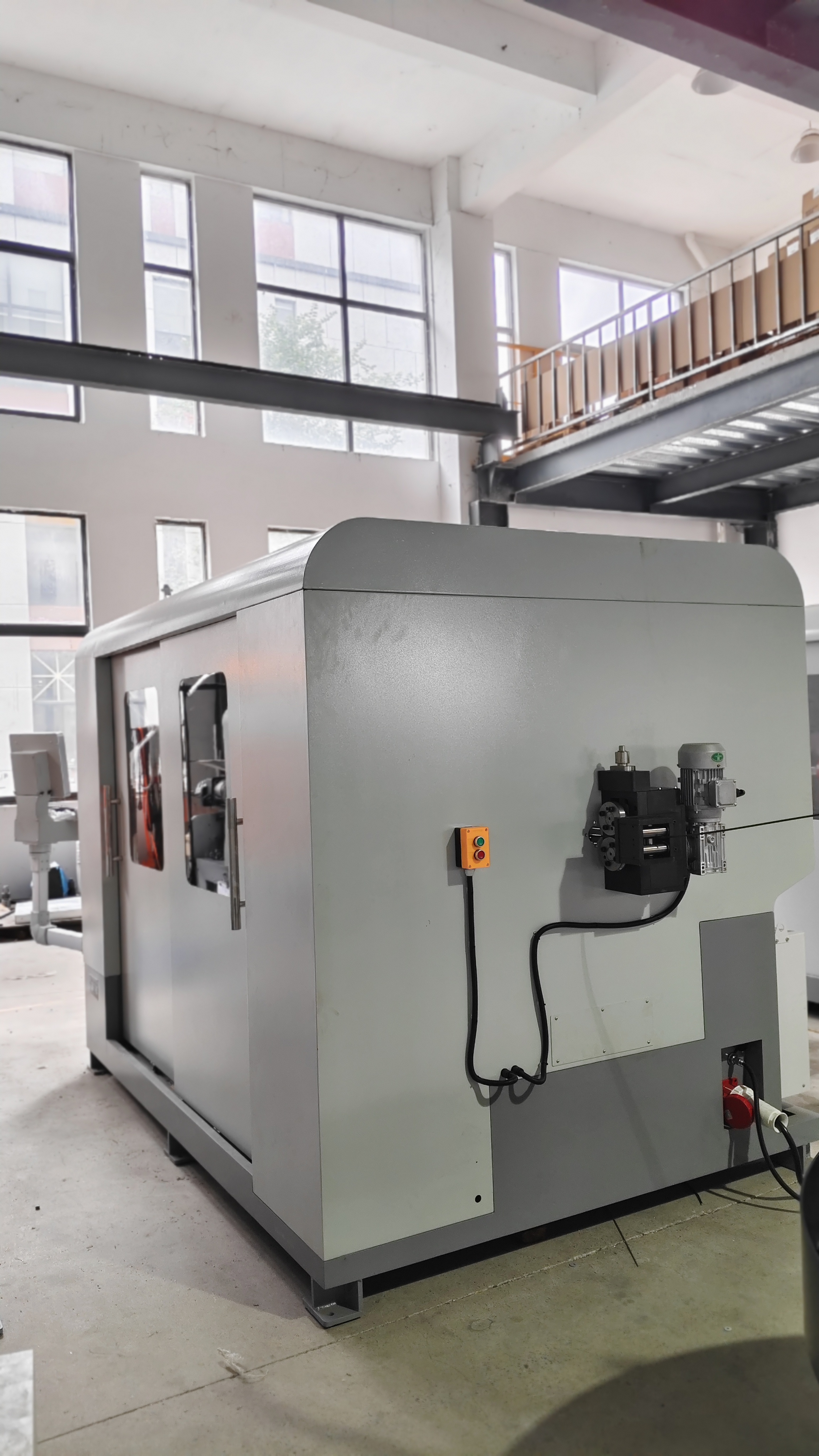 Camless Wire Bending Equipment , 12 Axis Automatic Spring Coiling Machine 