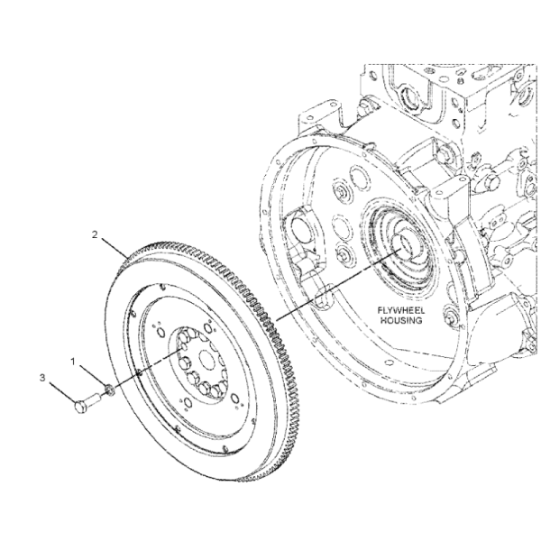 277-0588 2770588 Flywheel Ring Gear Excavator Engine Parts Fit For C6.6 C7.1 320D2 D6K