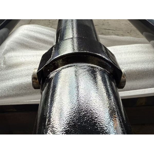 Telescopic Long Stroke Double Acting Hydraulic Cylinder With Hard Chrome Plated Steel