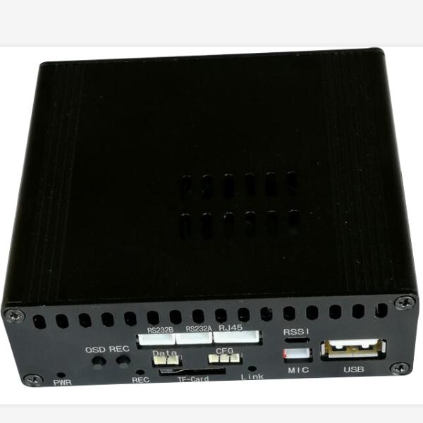 30KM 2.4G COFDM IP Ethernet Transmitter UAV / Drone IP Video & Data Link