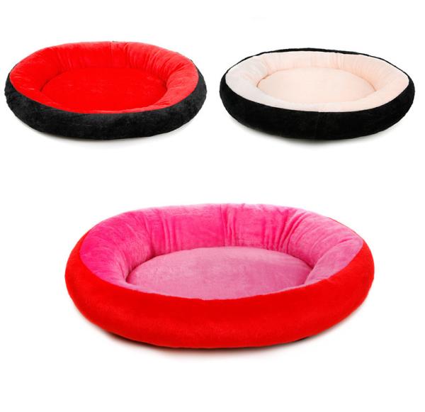 50~70cm Washable Luxury Soft Cotton Dog Beds Colorful Portable Sofa