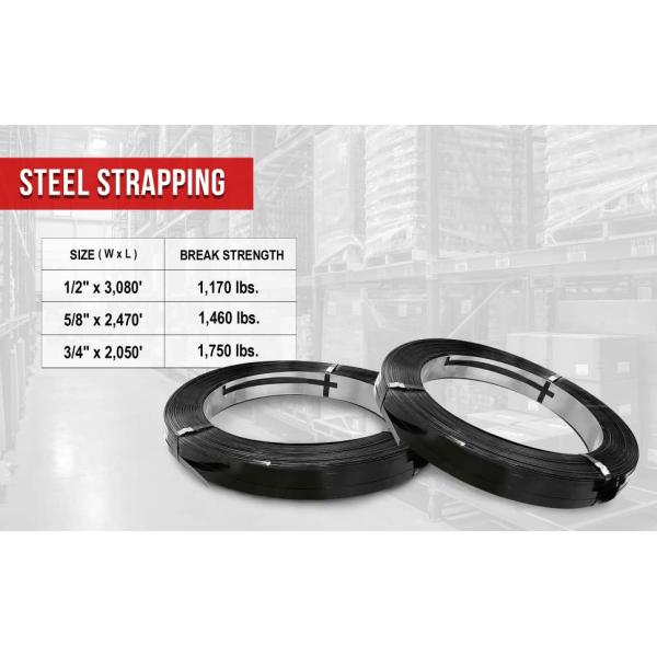 Galvanized Steel Coil, Band, Pallet Strapper, Belt Packing High Tensile Steel Strap Metal For Pallets Manufacturers