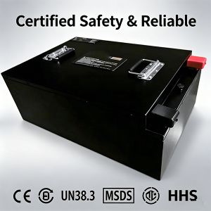 72V 150Ah LiFePO4 Battery Pack with 1500 Cycles and Weather Resistance for Electric Bicycles and Scooters