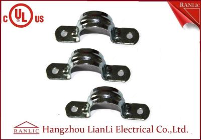 ISO9001 eletro EMT galvanizado Straps Clamps com dois furo, 3/4 1 até 4