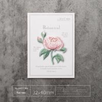 Washable Luxury Rose Iron-On Patches Velvety Petal Texture Timeless Romance Customization Options