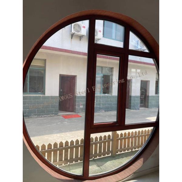 5mm 6A 5mm Insulated Aluminum Storm Windows , Fixed Tempered Glass Window
