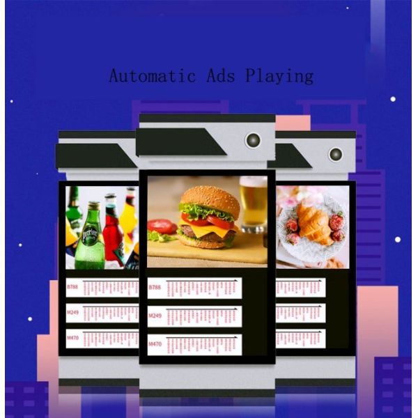 65-inch waterproof, lightning-proof, intelligent, high-brightness Smart Bus Stop Digital Signs