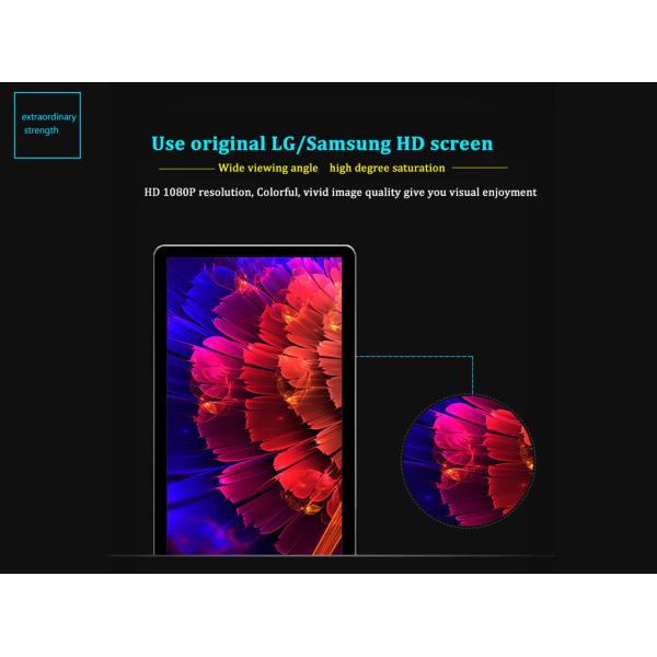 Indoor Free Standing Digital Signage 1080P 55 Inch LCD Advertising Screen