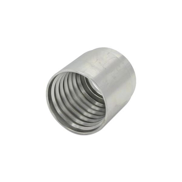 A prata/encaixe de mangueira hidráulico dourado, os encaixes de tubulação hidráulicos galvanizou a aparência do zinco (03310)