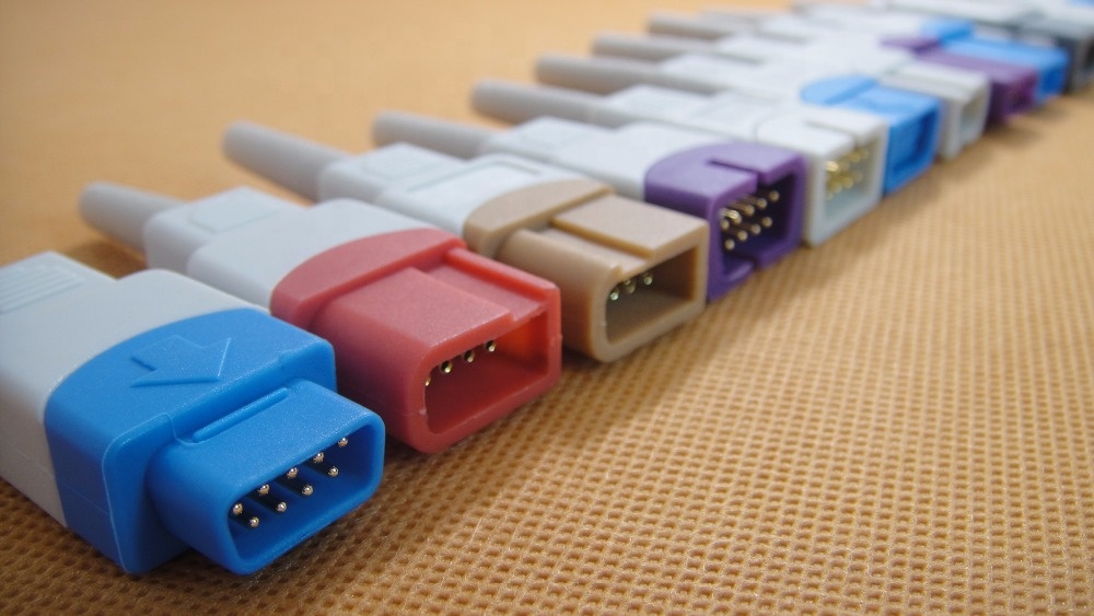Connector for Spo2 Sensor and ECG Cable