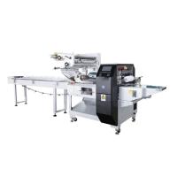 SUS304 pizza hffs machine à emballer à débit horizontal film d'emballage flexible automatique