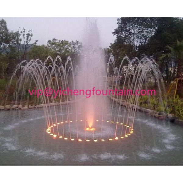 Adjustable Straight Spray Water Fountain Nozzles For Musical / Dancing Fountains