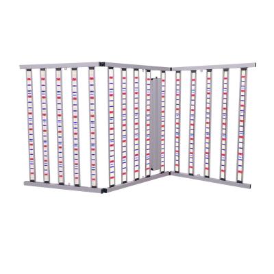 Meilleur haut Ppfd plein spectre 15 Bar 1600W UV LED Plant Grow Lights Pliable Serre intérieure Commercial
