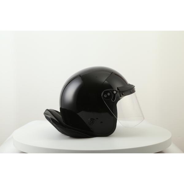 Облегченный анти- шлем полиции по охране общественного порядка с соединенным молнией предохранением от шеи