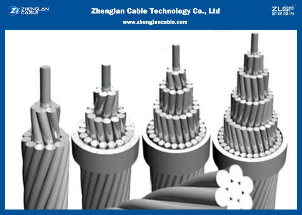 AAC 50mm2 630mm2 Overhead Bare Conductor Wire