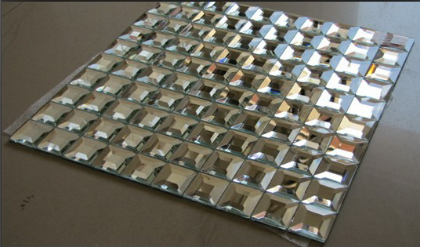 Auto Straight Line Edge Grinding Machine ,Mosaic Glass Double Edger With 11 Motors