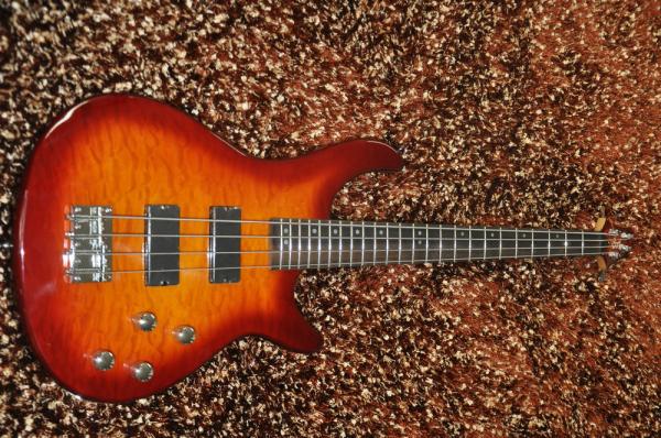 4 string bass guitar Cort GENE SIMMONS AXE Guitar