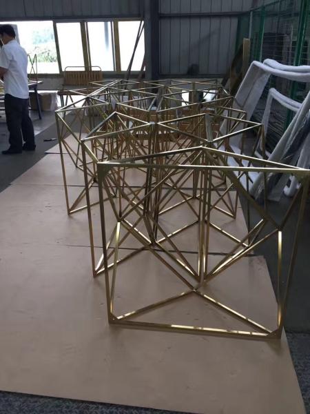 China Professional Custom  Architectural PVD Coating Stainless Steel Sheet Metal Fabrication In Foshan