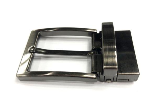 Metal Square Brushed Replacement Belt Buckle Lightweight High Durability