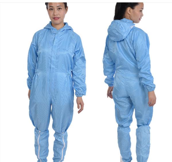Antistatic Disposable Hooded Coveralls S-3XL Customized Color Accepted