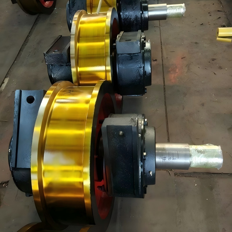 High Strength Forged Steel Crane Wheel for Heavy Duty Bridge Crane