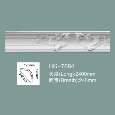 Foam Skirting Polyurethane Crown Moulding HG-7684