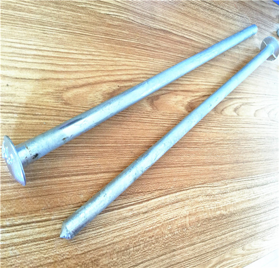 На открытом воздухе располагаясь лагерем стальные шипы земли горячего погружения колышков шатра ногтя гальванизированные стальные