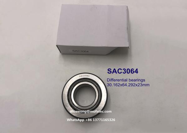 SAC3064 BMW X3 automotive differential bearings tapered roller bearings 30.162x64.292x23mm