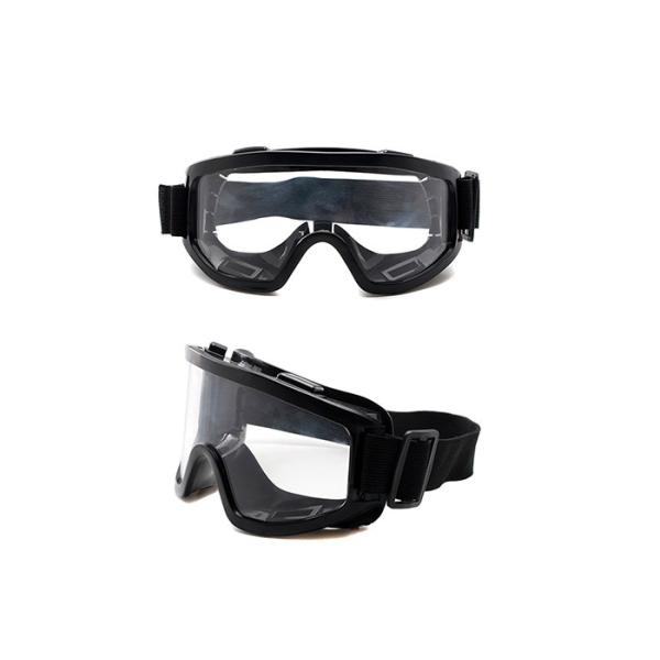 Anti-fog goggles transparent protective glasses eye shield virus protection dust-proof sand-proof anti-splash 4-hole