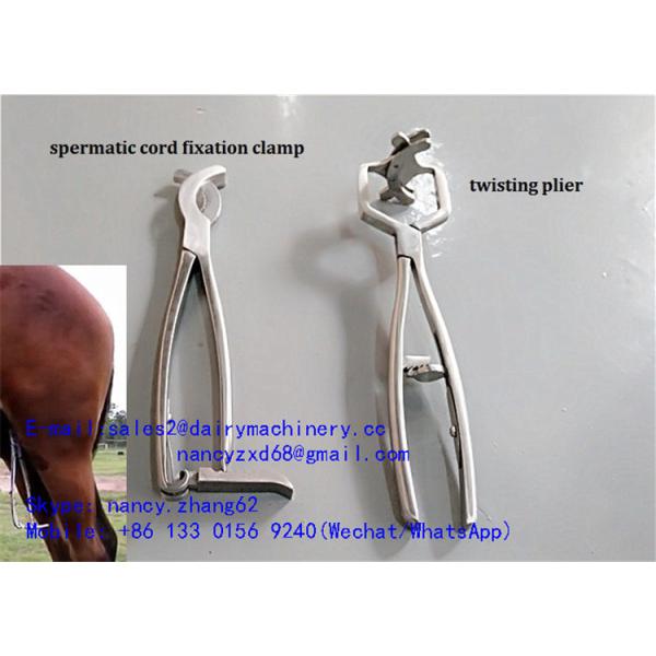 Пинцет лошади бескровный кастрируя, нержавеющая сталь Эмаскулатор для оленей и осел, ветеринарная кастрация хирургическое Инстру