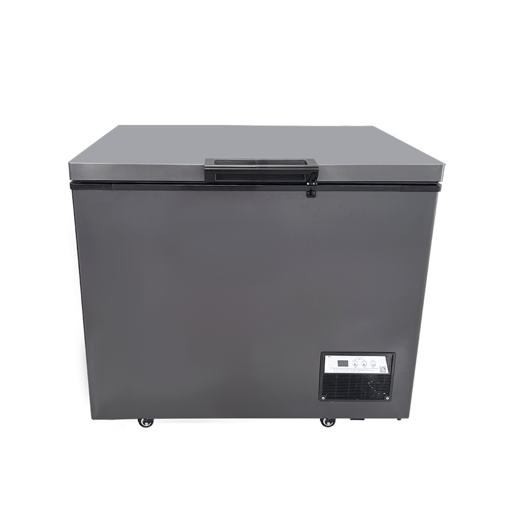 255 Liter Chest Freezer Stainless Steel Deep Freezer Minus 18 To Minus 23 Degrees Celsius