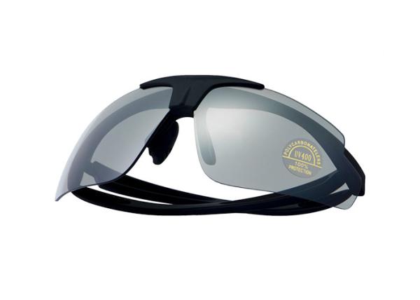 Outdoor Sports Tactical Safety Glasses Anti Glare UVA / UVB Removable Lenses Type