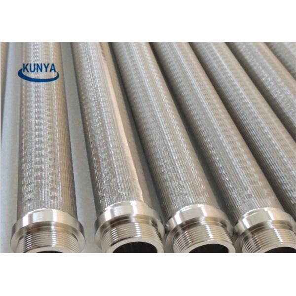 304 316 Mesh Water Purifier Stainless Steel Filter Element Threaded Interface