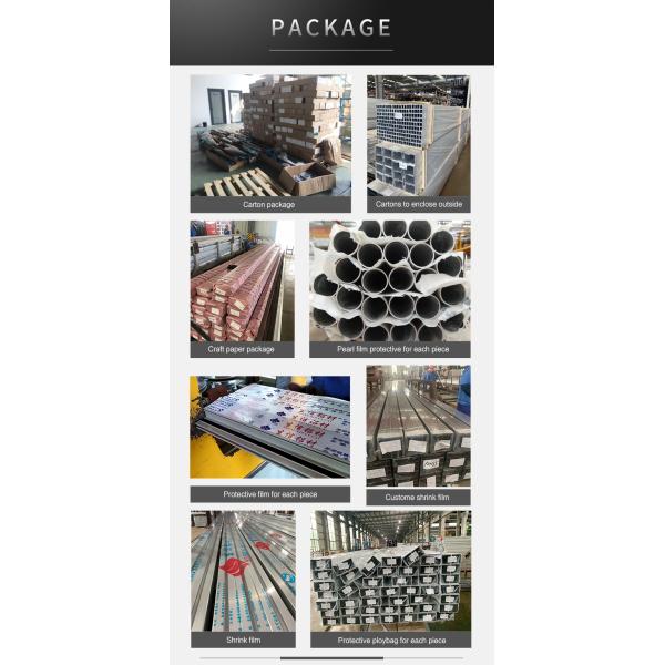 Silver Anodized Aluminum Profile Bathroom Door Length 5.8-6.0M Suitable for Apartment