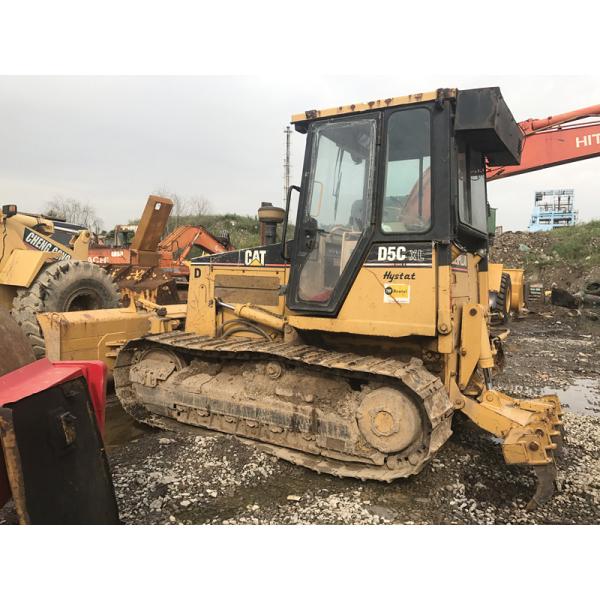 D5C XL Hystat Used Cat Dozers 5 Shanks Ripper 6 Way Blade Serial Number 7PS01951