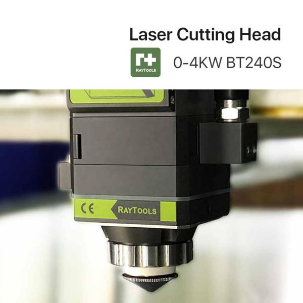 Raytools 0-3KW BT240S Fiber Laser Cutting Head Manual Focusing for QBH Metal Laser Cut FIber Laser Cutting Machine