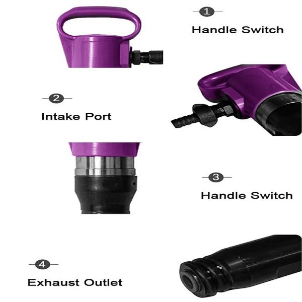 Pneumatic Rock Drilling Machine Breaker Hammer Engineering Construction Mini Rock Drill Machine