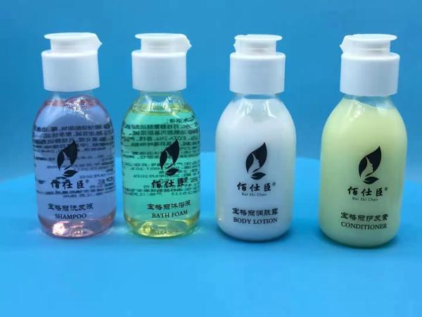 Whitening Hotel Shower Gel Body Wash , OEM Perfumed Bergamot Hair Shampoo
